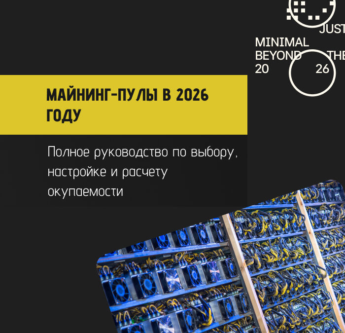 Майнинг-пулы в 2026 году: Полное руководство по выбору, настройке и расчету окупаемости