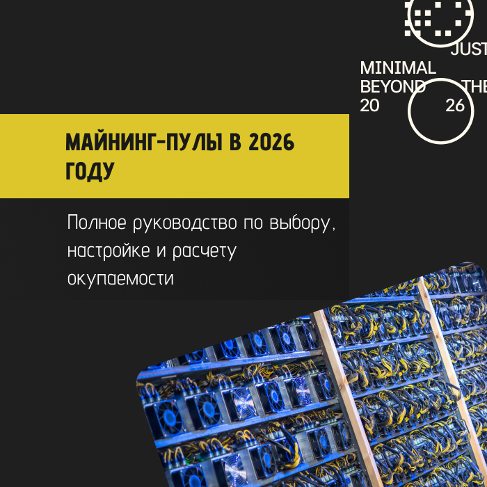 Майнинг-пулы в 2026 году: Полное руководство по выбору, настройке и расчету окупаемости