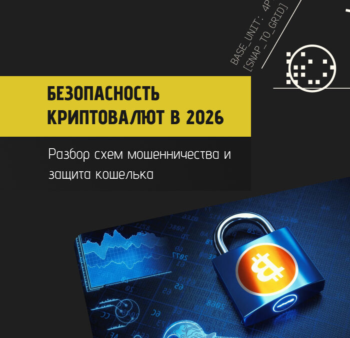 Безопасность криптовалют в 2026: Разбор схем мошенничества и защита кошелька